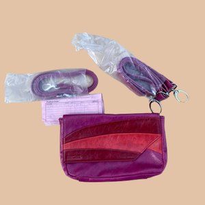 Miche - Porsha - Hip Bag / Fanny Pack - Faux Leather Pink & Coral & Red